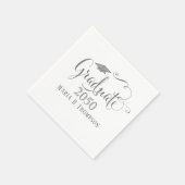 Eleganter Abschluss Minimalistisch Moderne Mortarb Serviette (Ecke)