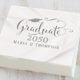 Eleganter Abschluss Minimalistisch Moderne Mortarb Serviette