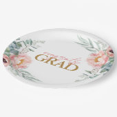 Eleganter Abschluss Paper-Teller Pappteller (Schrägansicht)