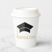 eleganter Abschluss Pappbecher (Vorderseite)