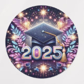 Eleganter Abschluss Variety 2025 Etiketten (Design 1)