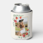 Eleganter Abschluss Wasserfarben  Pool Party Dosenkühler (Kanne Vorderseite)