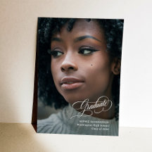 Eleganter Absolvent | Foto und moderne Kalligrafie