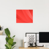 Eleganter Abstrakt geometrischer Hintergrund | Poster (Heimbüro)