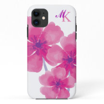Eleganter Abstrakter Flora iPhone Case