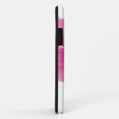 Eleganter Abstrakter Flora iPhone Case (Hinten/Rechts)