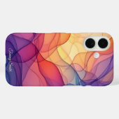 Eleganter Abstrakter Flow Phone Case - Soft & Drea (Rückseite (Horizontal))