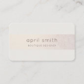 Eleganter Abstrakter Gold Lila Watercolor Glitzer Visitenkarte (Vorderseite)