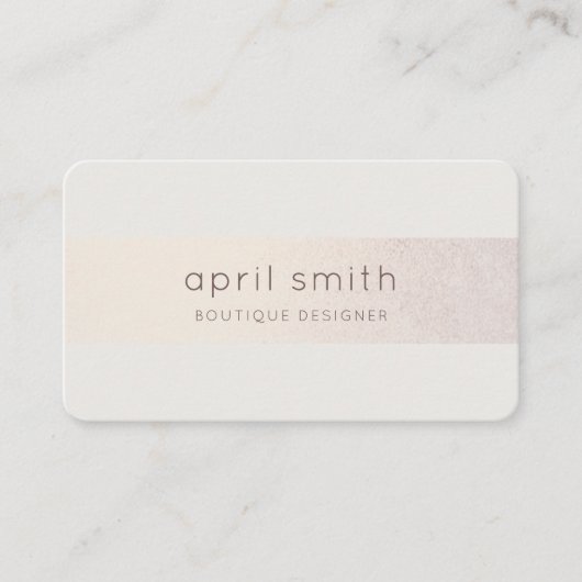 Eleganter Abstrakter Gold Lila Watercolor Glitzer Visitenkarte (Vorderseite)