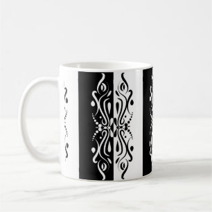 Eleganter Abstrakter Harlequin-Stil Kaffeetasse
