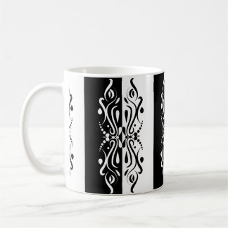 Eleganter Abstrakter Harlequin-Stil Kaffeetasse
