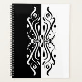 Eleganter Abstrakter Harlequin-Stil Planer (Vorderseite)