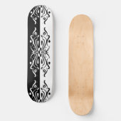 Eleganter Abstrakter Harlequin-Stil Skateboard (Vorderseite)