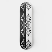 Eleganter Abstrakter Harlequin-Stil Skateboard (Vorderseite)