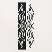 Eleganter Abstrakter Harlequin-Stil Yogamatte (Rückseite)