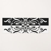 Eleganter Abstrakter Harlequin-Stil Yogamatte (Vorderseite (Horizontal))