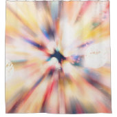 Eleganter abstrakter Hintergrund abstrakt, Kunst,  Duschvorhang (Vorderseite)