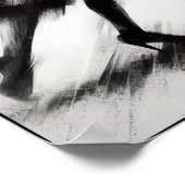 Eleganter Abstrakter Swing Dance Poster (Ecke)