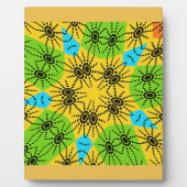 Eleganter afrikanischer Spider Motif Vektorgrafik  Fotoplatte (Vorderseite)