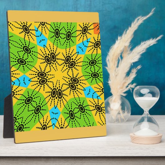 Eleganter afrikanischer Spider Motif Vektorgrafik  Fotoplatte (Seite)