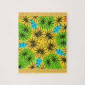 Eleganter afrikanischer Spider Motif Vektorgrafik  Puzzle (Vertikal)