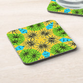 Eleganter afrikanischer Spider Motif Vektorgrafik Untersetzer (Linke Seite)