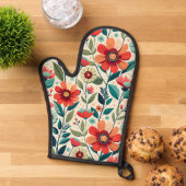 Eleganter AI-generierter Ofen-Mitt für Koch Ofenhandschuh (Oben unten)