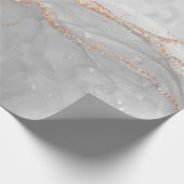 Eleganter Alkoholtink mit Glitzer Gold Geschenkpapier (Ecke)