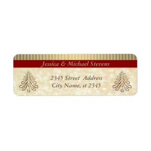 Eleganter angesagter Weihnachtsbaumglanz