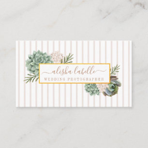 Eleganter, anspruchsvoller Blumenfolienrahmen und  Visitenkarte