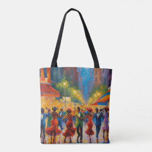 Eleganter, anspruchsvoller Swing der Harlem-Renais Tasche