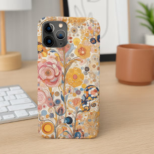 Eleganter Antiker Art Nouveau Stil Floral Stil iPhone 16 Pro Max Hülle