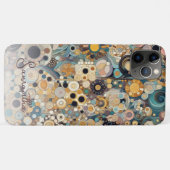Eleganter antiker Jugendstil floraler Stil Case-Mate iPhone Hülle (Rückseite (Horizontal))