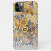 Eleganter antiker Jugendstil floraler Stil Case-Mate iPhone Hülle (Rückseite)