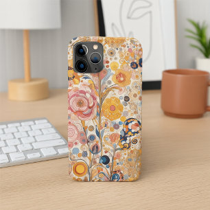 Eleganter antiker Jugendstil floraler Stil iPhone 11Pro Max Hülle