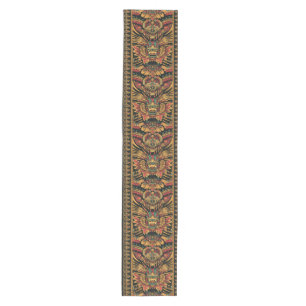 Eleganter Aquamariner "Aztec Dream" Tischläufer