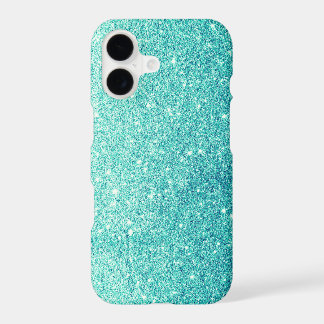 Eleganter aquamariner Glitzer
