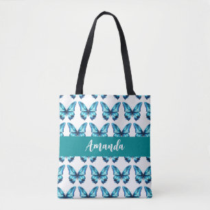 Eleganter, Aquamariner Name des Musters Tasche