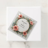 Eleganter Aquarellrahmen Geschenkanhänger (Beispiel)