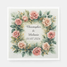 Eleganter Aquarellrahmen