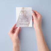 Eleganter Aquarellschimmer Flyer (Gruppe)