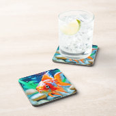 Eleganter Aquarium Pet Fish Getränkeuntersetzer (Rechte Seite)