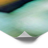 Eleganter Aquarium Pet Fish Poster (Ecke)