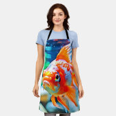 Eleganter Aquarium Pet Fish Schürze (Getragen)