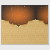 Eleganter Araber Geschenkpapier (Flach)