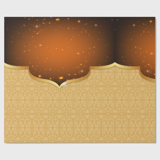 Eleganter Araber Geschenkpapier (Flach)