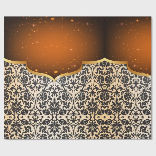Eleganter Araber Geschenkpapier (Flach)
