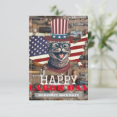 Eleganter Arbeitstag der Solidarność Labour Party  Dankeskarte (Stehend Vorderseite)