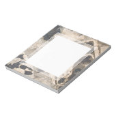 Eleganter architektonischer Antike Italienischer M Notizblock (Rotiert)