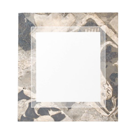 Eleganter architektonischer Antike Italienischer M Notizblock (Vorderseite)